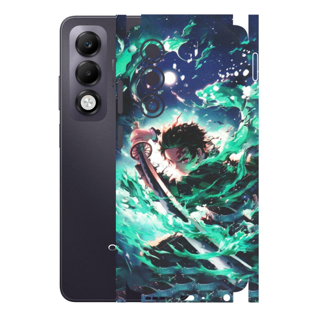 OPPO Phone Skins 2025 (All Models) - Sword Fighter Anime - Matte Finish (M-29) Oppo K13x 5G