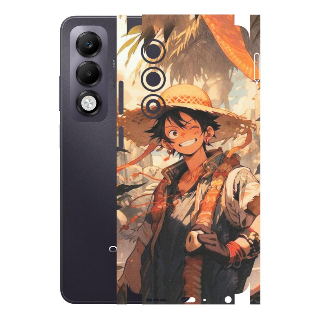 OPPO Phone Skins 2025 (All Models) - Anime Character Smile - Matte Finish (M-33) Oppo K13x 5G
