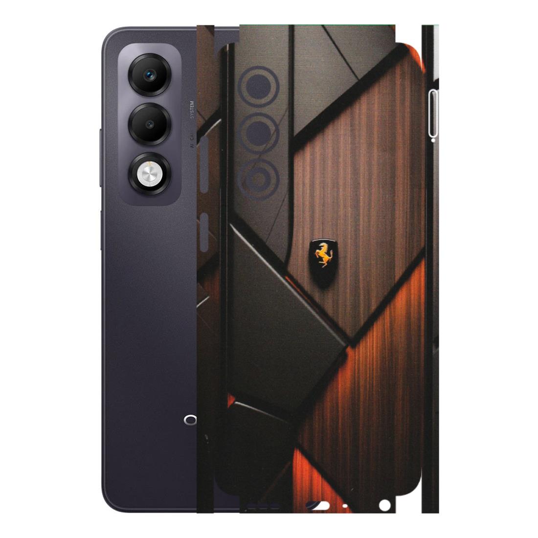 OPPO Phone Skins 2025 (All Models) - Lambo Beauty Wood Pattern Sober - Matte Finish (M-51) Oppo K13x 5G