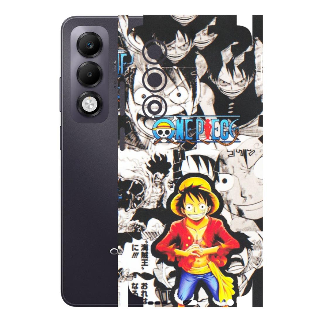 OPPO Phone Skins 2025 (All Models) - One Piece B&W - Matte Finish (M-63) Oppo K13x 5G