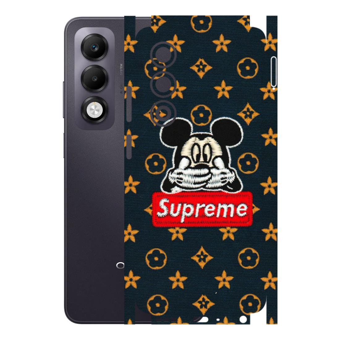 OPPO Phone Skins 2025 (All Models) - Mickey Supreme - Matte Finish (M-83) Oppo K13x 5G