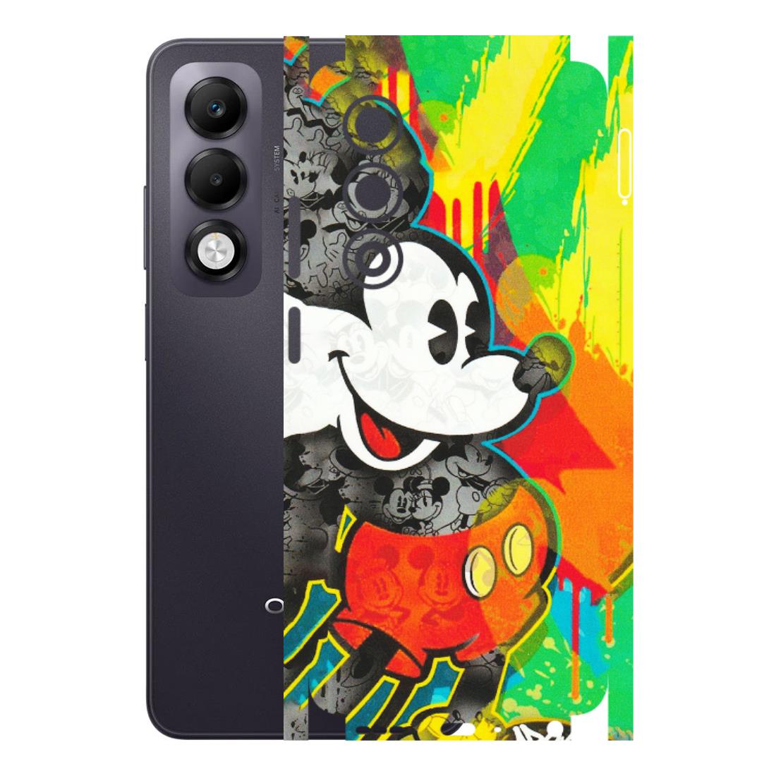 OPPO Phone Skins 2025 (All Models) - Multiple Mickey With Colourful Texture - Matte Finish (M-84) Oppo K13x 5G