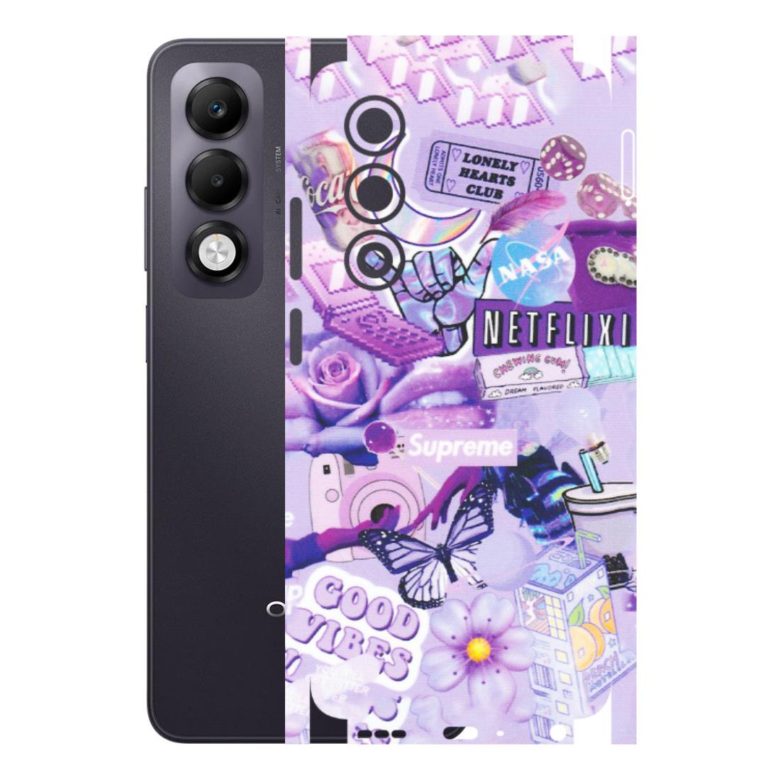 OPPO Phone Skins 2025 (All Models) - Supreme Purple Magic - Matte Finish (M-88) Oppo K13x 5G
