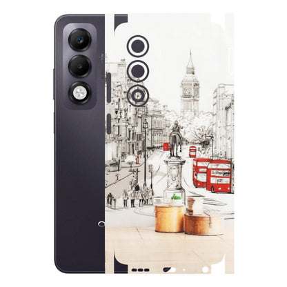 OPPO Phone Skins 2025 (All Models) - London Street - Transparent Finish (T-02) Oppo K13x 5G