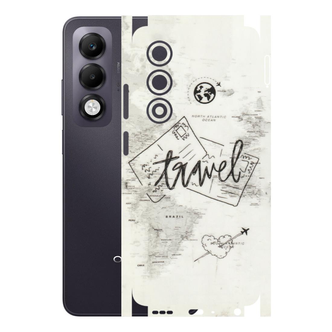 OPPO Phone Skins 2025 (All Models) - Travel Ticket - Transparent Finish (T-06) Oppo K13x 5G