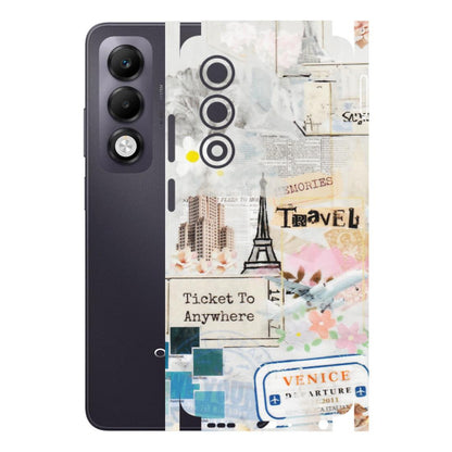 OPPO Phone Skins 2025 (All Models) - Travel Memories - Transparent Finish (T-09) Oppo K13x 5G