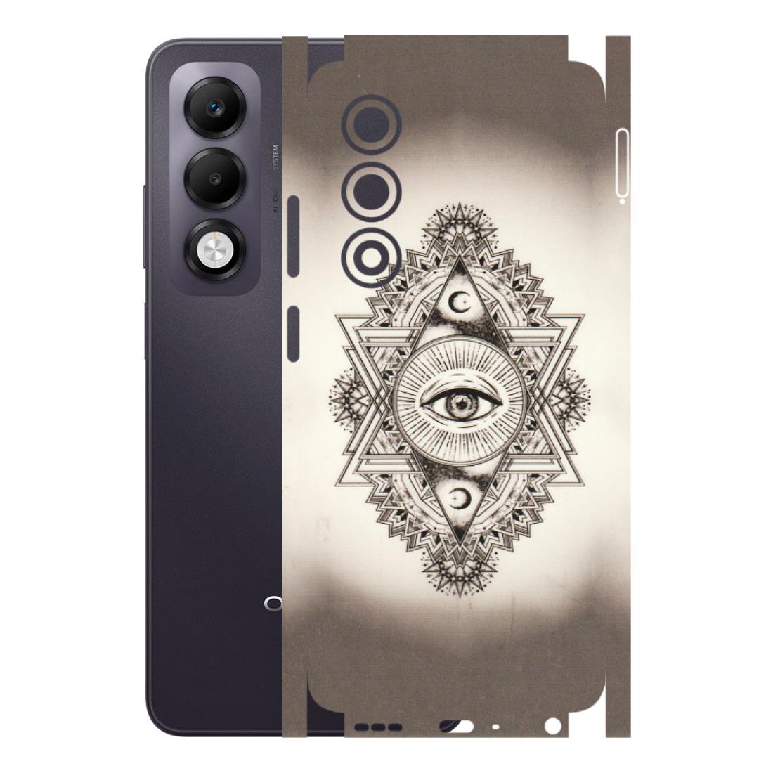 OPPO Phone Skins 2025 (All Models) - Illuminati Great Eye - Transparent Finish (T-14) Oppo K13x 5G