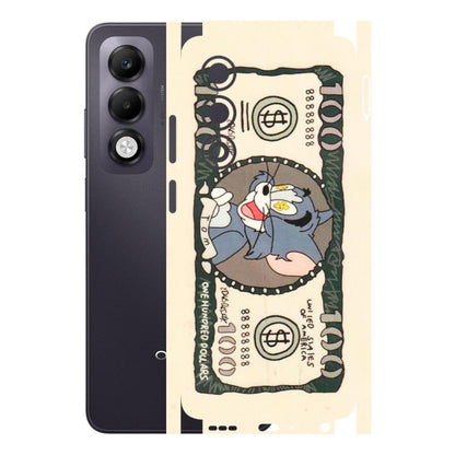 OPPO Phone Skins 2025 (All Models) - One Hundred Dollar Tom - Transparent Finish (T-16) Oppo K13x 5G