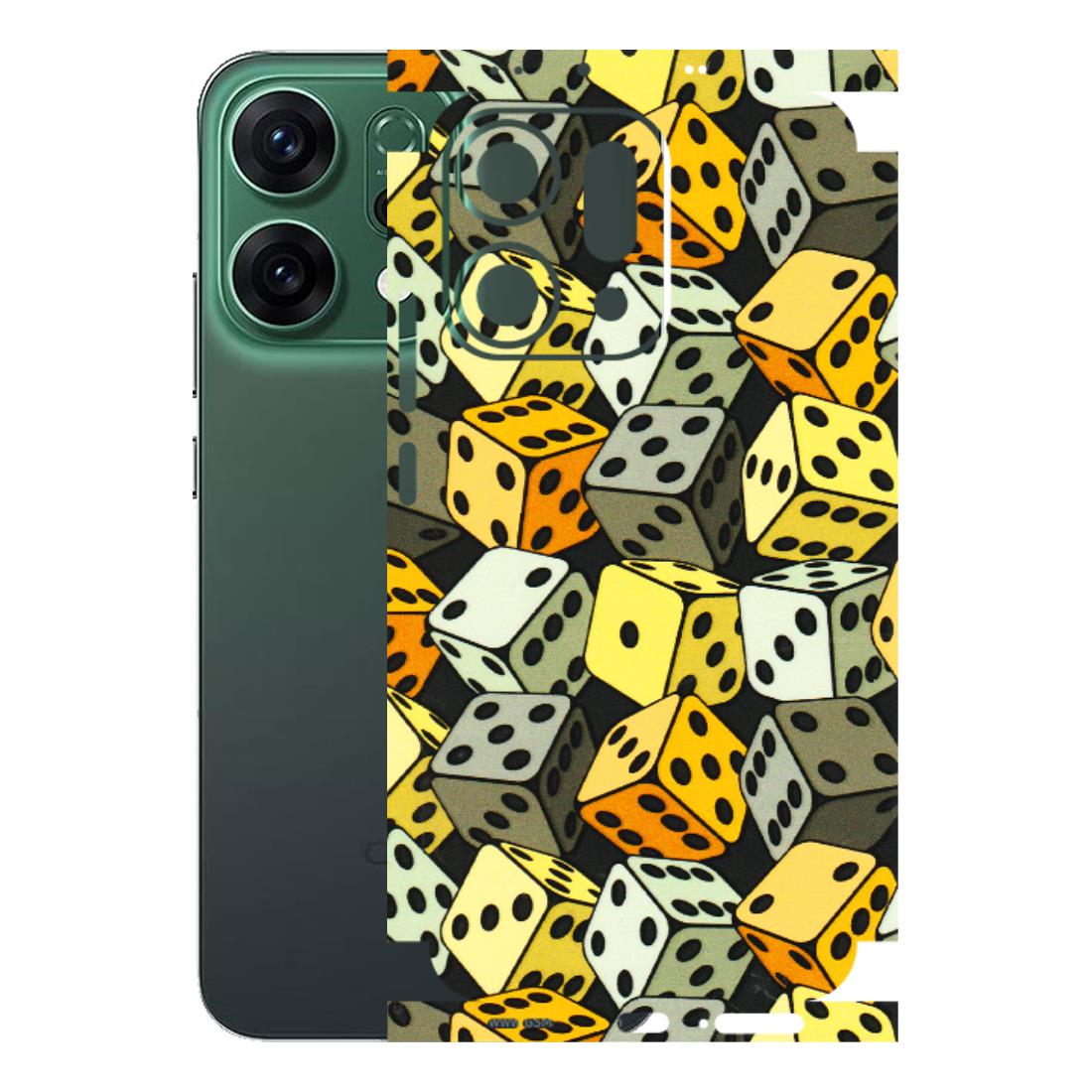 OPPO Phone Skins 2025 (All Models) - Dices Of Life - 3D Embossed Finish (L-04) Oppo Reno 14 5G