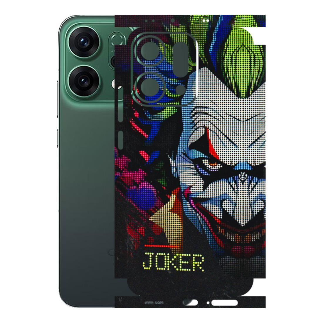 OPPO Phone Skins 2025 (All Models) - Joker Dot Matrix - 3D Embossed Finish (L-08) Oppo Reno 14 5G