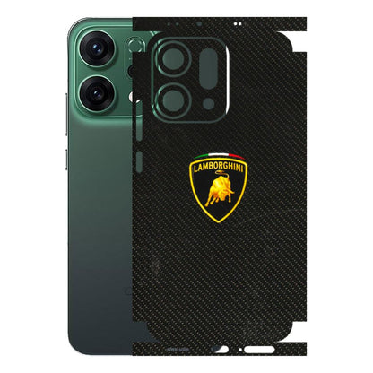 OPPO Phone Skins 2025 (All Models) - Dotted Lambo - 3D Embossed Finish (L-105) Oppo Reno 14 5G