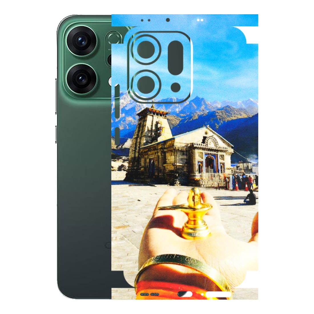 OPPO Phone Skins 2025 (All Models) - Beauty of Kedarnath - 3D Embossed Finish (L-108) Oppo Reno 14 5G