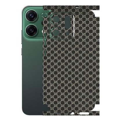 OPPO Phone Skins 2025 (All Models) - Black G Print - 3D Embossed Finish (L-109) Oppo Reno 14 5G