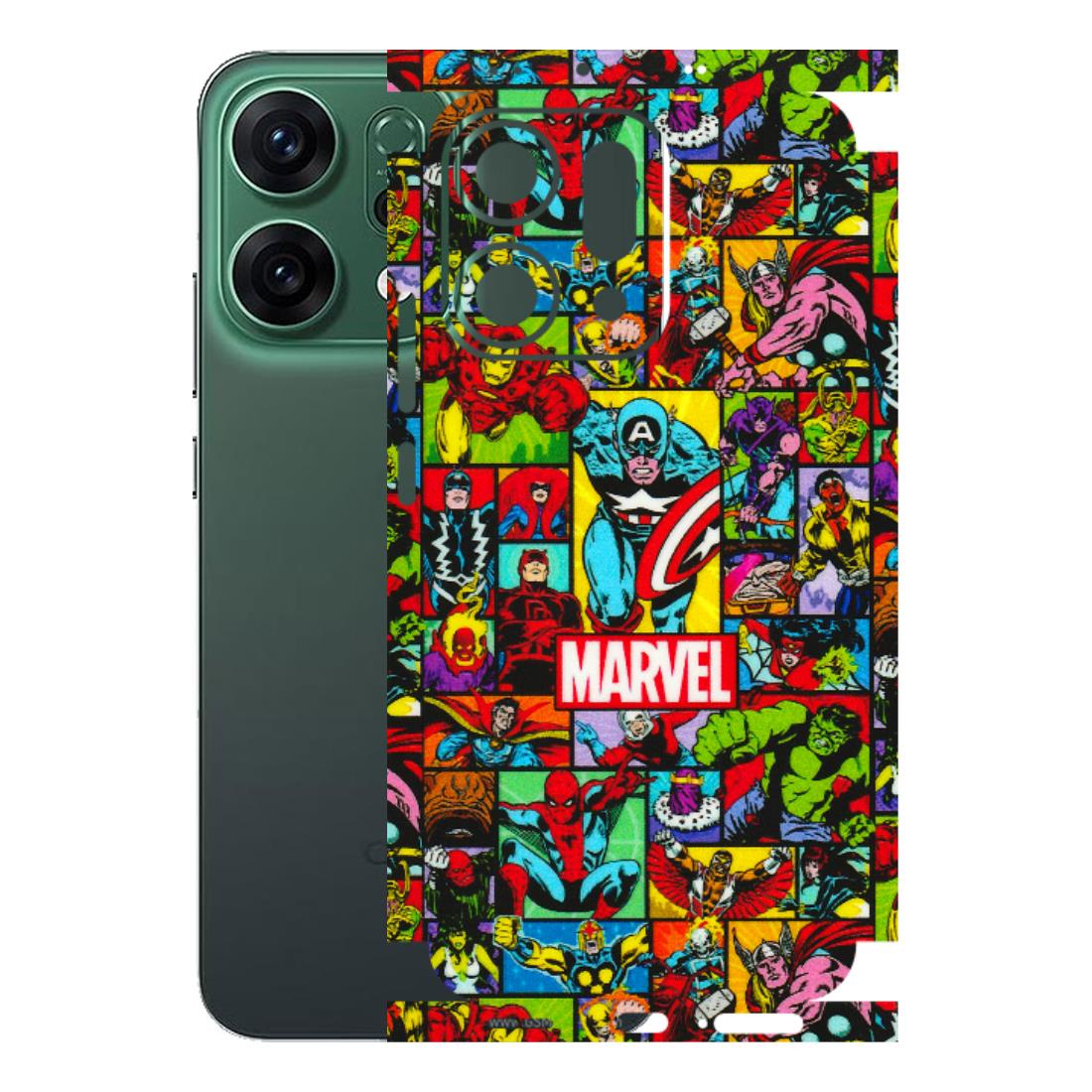 OPPO Phone Skins 2025 (All Models) - MARVELOUS Comic Characters - 3D Embossed Finish (L-129) Oppo Reno 14 5G