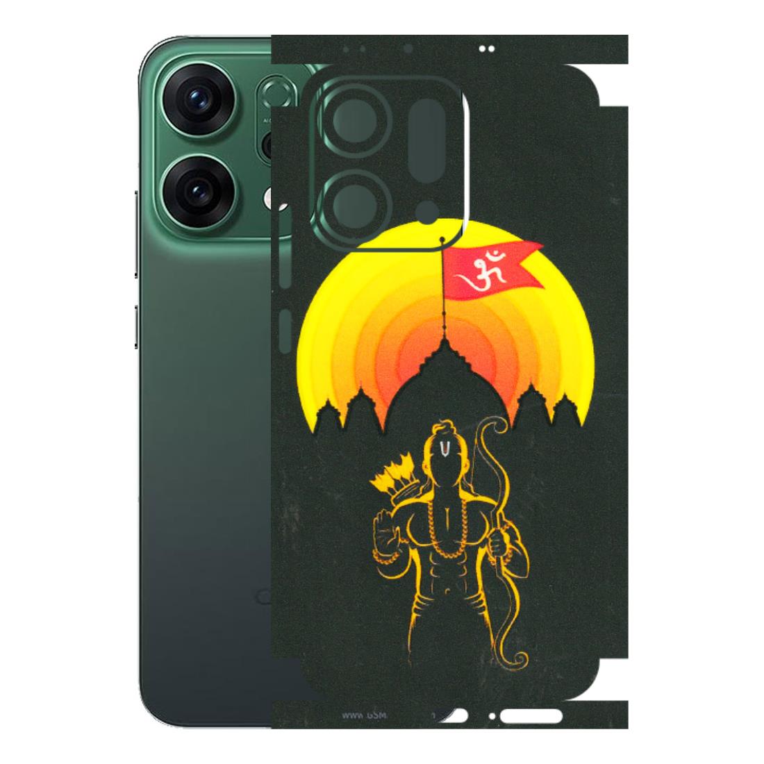 OPPO Phone Skins 2025 (All Models) - Lord Ram - 3D Embossed Finish (L-132) Oppo Reno 14 5G