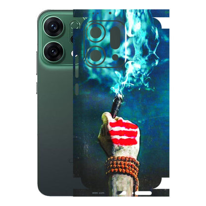 OPPO Phone Skins 2025 (All Models) - Mahadev Bhakt - 3D Embossed Finish (L-146) Oppo Reno 14 5G