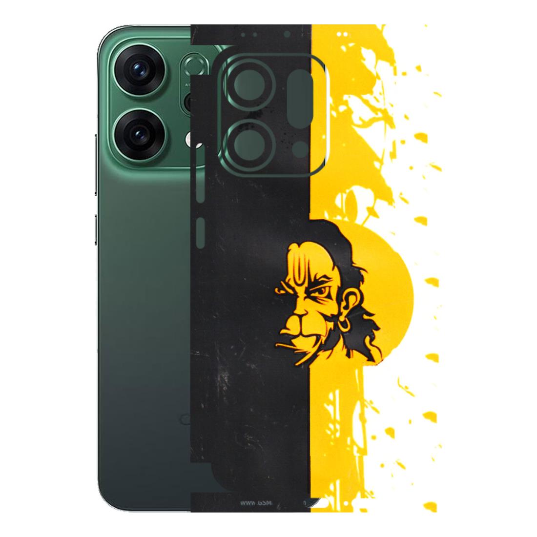 OPPO Phone Skins 2025 (All Models) - Bajrangbali - 3D Embossed Finish (L-151) Oppo Reno 14 5G