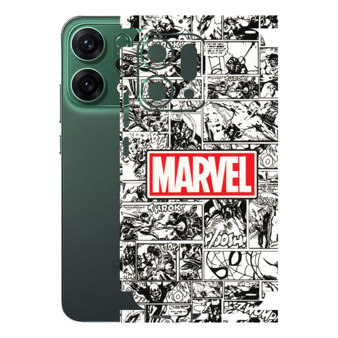 OPPO Phone Skins 2025 (All Models) - Marvel Comic - 3D Embossed Finish (L-171) Oppo Reno 14 5G