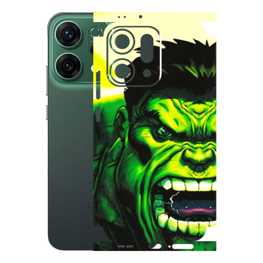 OPPO Phone Skins 2025 (All Models) - Hulk - 3D Embossed Finish (L-180) Oppo Reno 14 5G