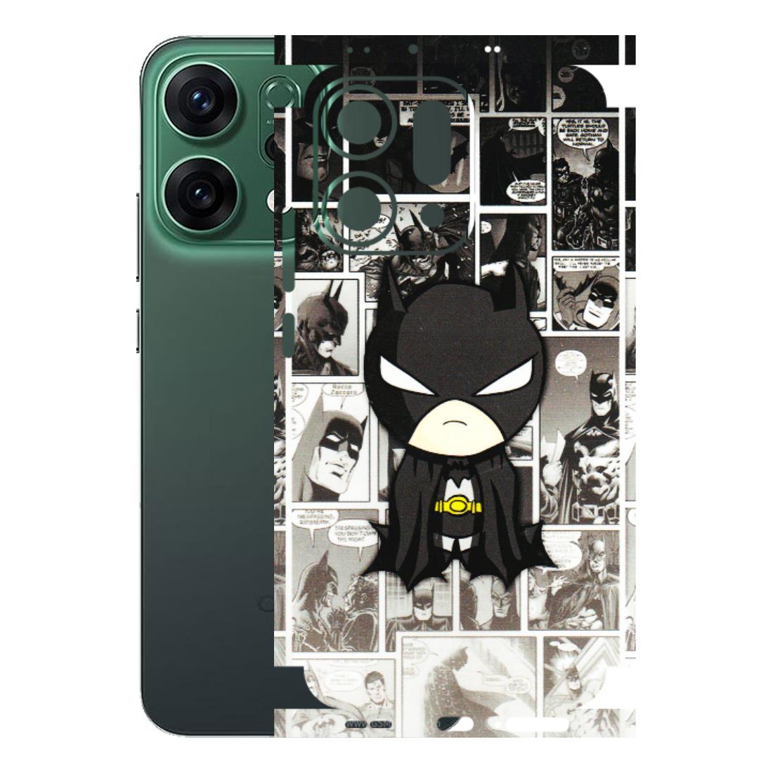 OPPO Phone Skins 2025 (All Models) - Toon Batman - 3D Embossed Finish (L-182) Oppo Reno 14 5G