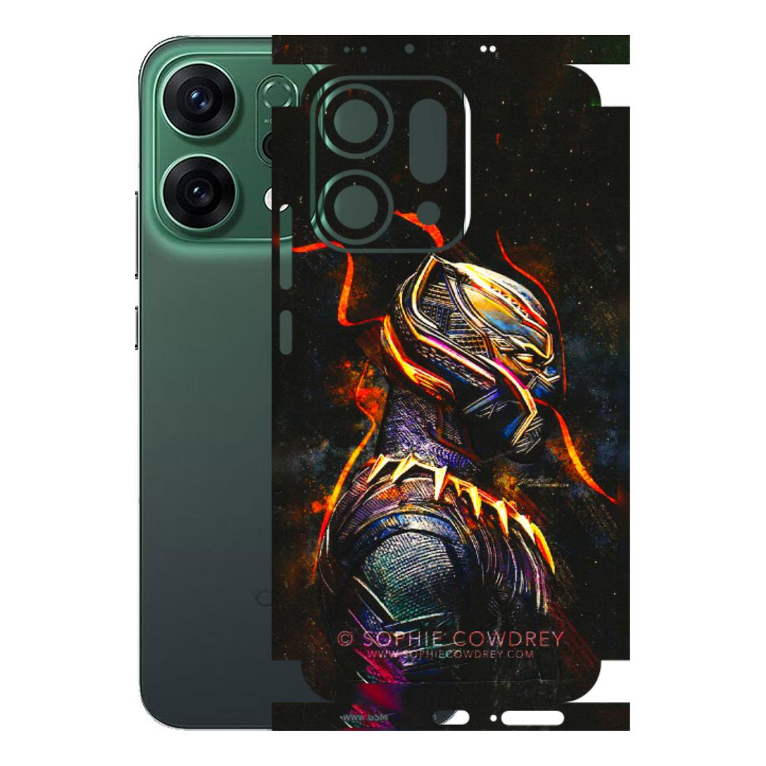 OPPO Phone Skins 2025 (All Models) - Black Panther - 3D Embossed Finish (L-190) Oppo Reno 14 5G