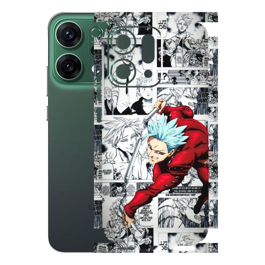 OPPO Phone Skins 2025 (All Models) - Anime Comic - 3D Embossed Finish (L-192) Oppo Reno 14 5G