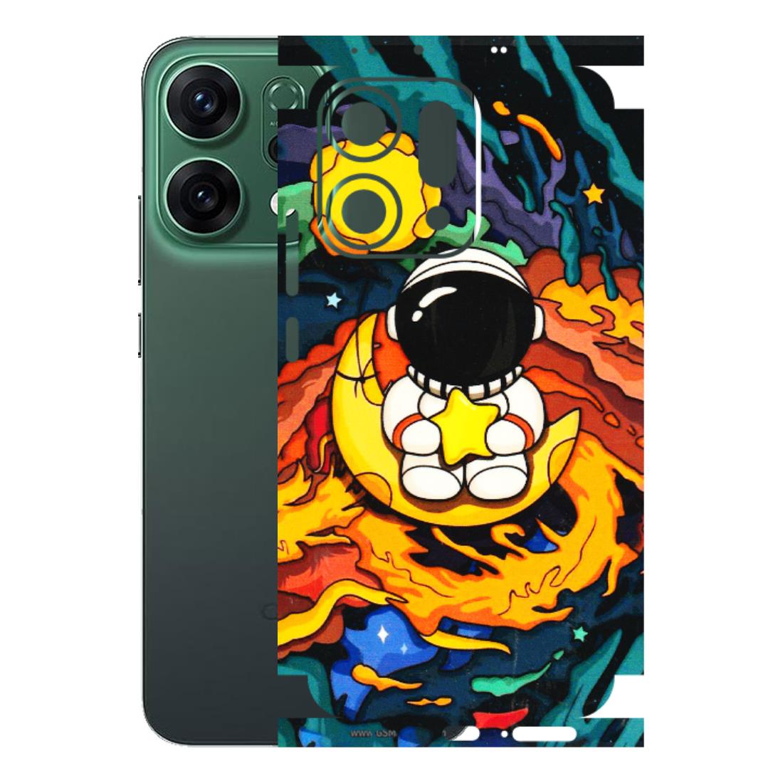 OPPO Phone Skins 2025 (All Models) - Baby Astronaut - 3D Embossed Finish (L-197) Oppo Reno 14 5G