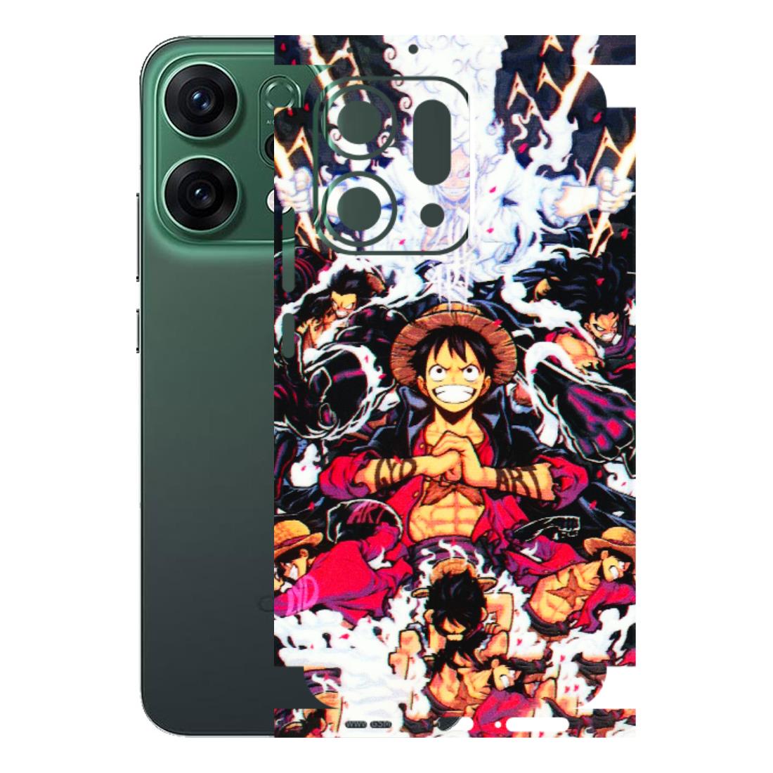 OPPO Phone Skins 2025 (All Models) - Luffy Anime Character - 3D Embossed Finish (L-203) Oppo Reno 14 5G
