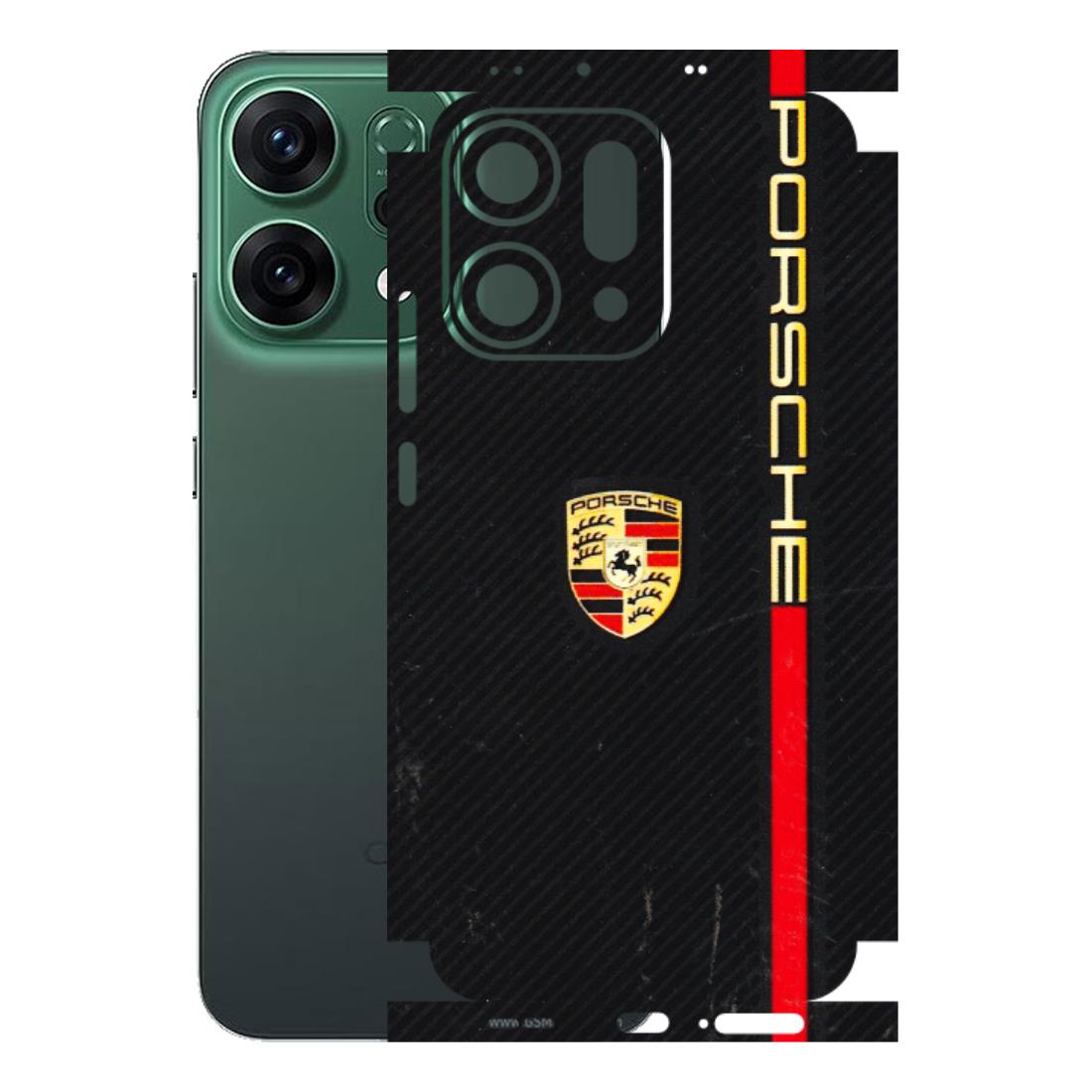 OPPO Phone Skins 2025 (All Models) - Premium Porsche - 3D Embossed Finish (L-225) Oppo Reno 14 5G