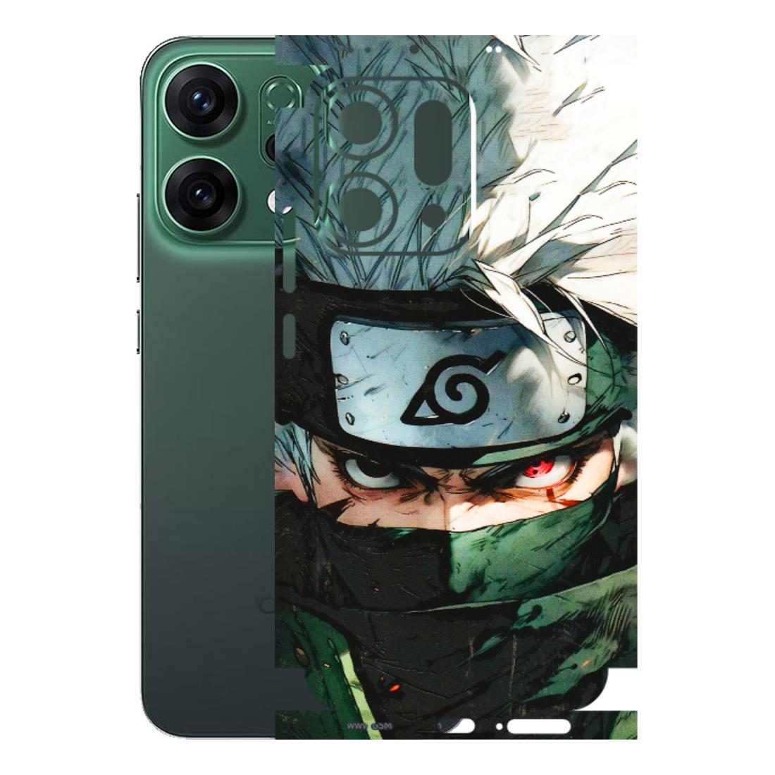 OPPO Phone Skins 2025 (All Models) - Kakashi Red Eye Focus - 3D Embossed Finish (L-227) Oppo Reno 14 5G