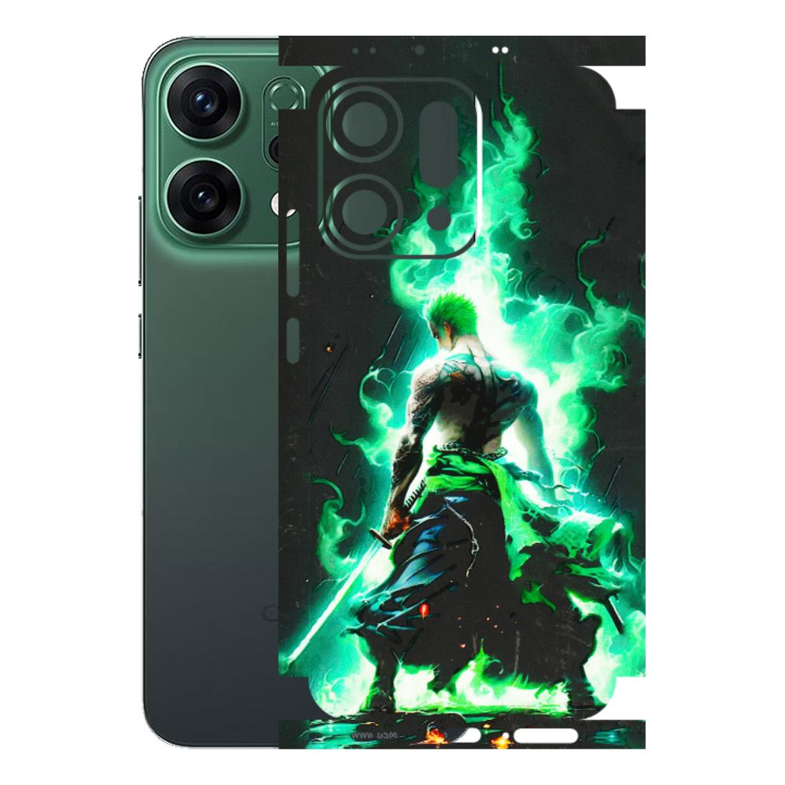 OPPO Phone Skins 2025 (All Models) - Zoro Sword - 3D Embossed Finish (L-241) Oppo Reno 14 5G
