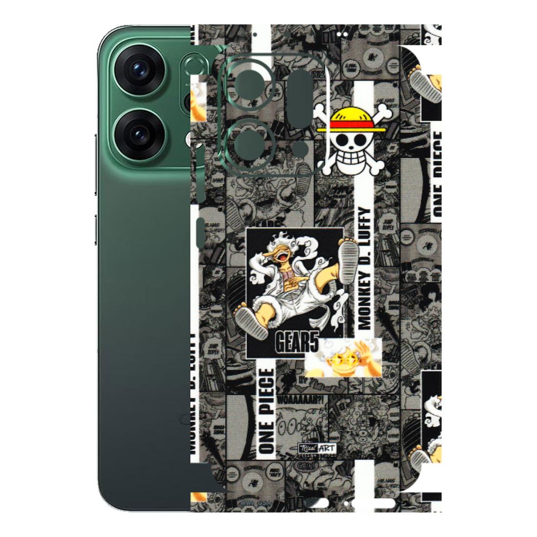 OPPO Phone Skins 2025 (All Models) - Cuffy Anime MonkeyCamic - 3D Embossed Finish (L-242) Oppo Reno 14 5G