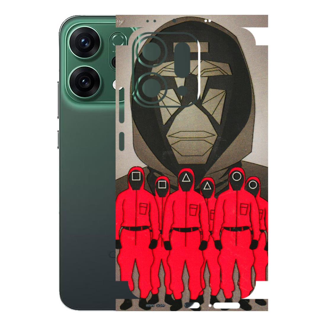 OPPO Phone Skins 2025 (All Models) - Squid Game Hero - 3D Embossed Finish (L-245) Oppo Reno 14 5G