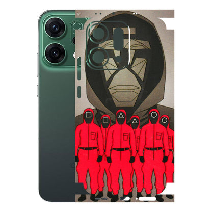 OPPO Phone Skins 2025 (All Models) - Squid Game Hero - 3D Embossed Finish (L-245) Oppo Reno 14 5G