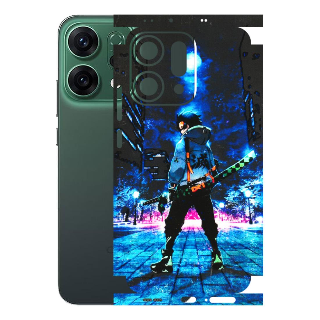 OPPO Phone Skins 2025 (All Models) - Demon Slayer Sword - 3D Embossed Finish (L-247) Oppo Reno 14 5G