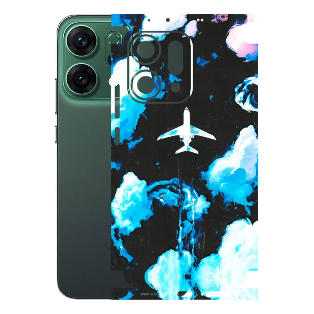 OPPO Phone Skins 2025 (All Models) - Travel In Airline Latest - 3D Embossed Finish (L-264) Oppo Reno 14 5G