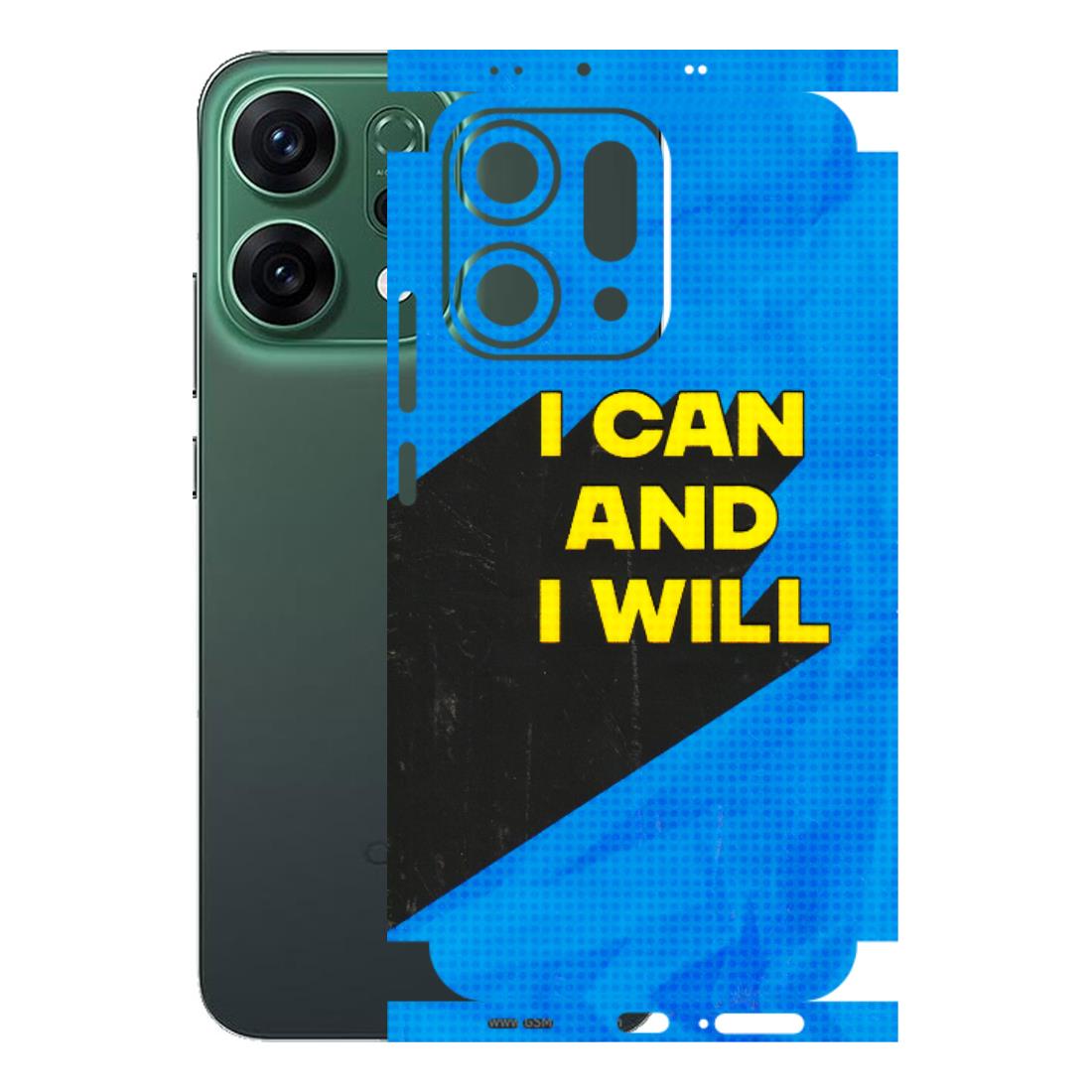 OPPO Phone Skins 2025 (All Models) - I Can And I Will Latest - 3D Embossed Finish (L-281) Oppo Reno 14 5G