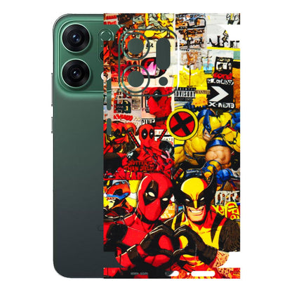 OPPO Phone Skins 2025 (All Models) - Spidy Wolverine - 3D Embossed Finish (L-310) Oppo Reno 14 5G