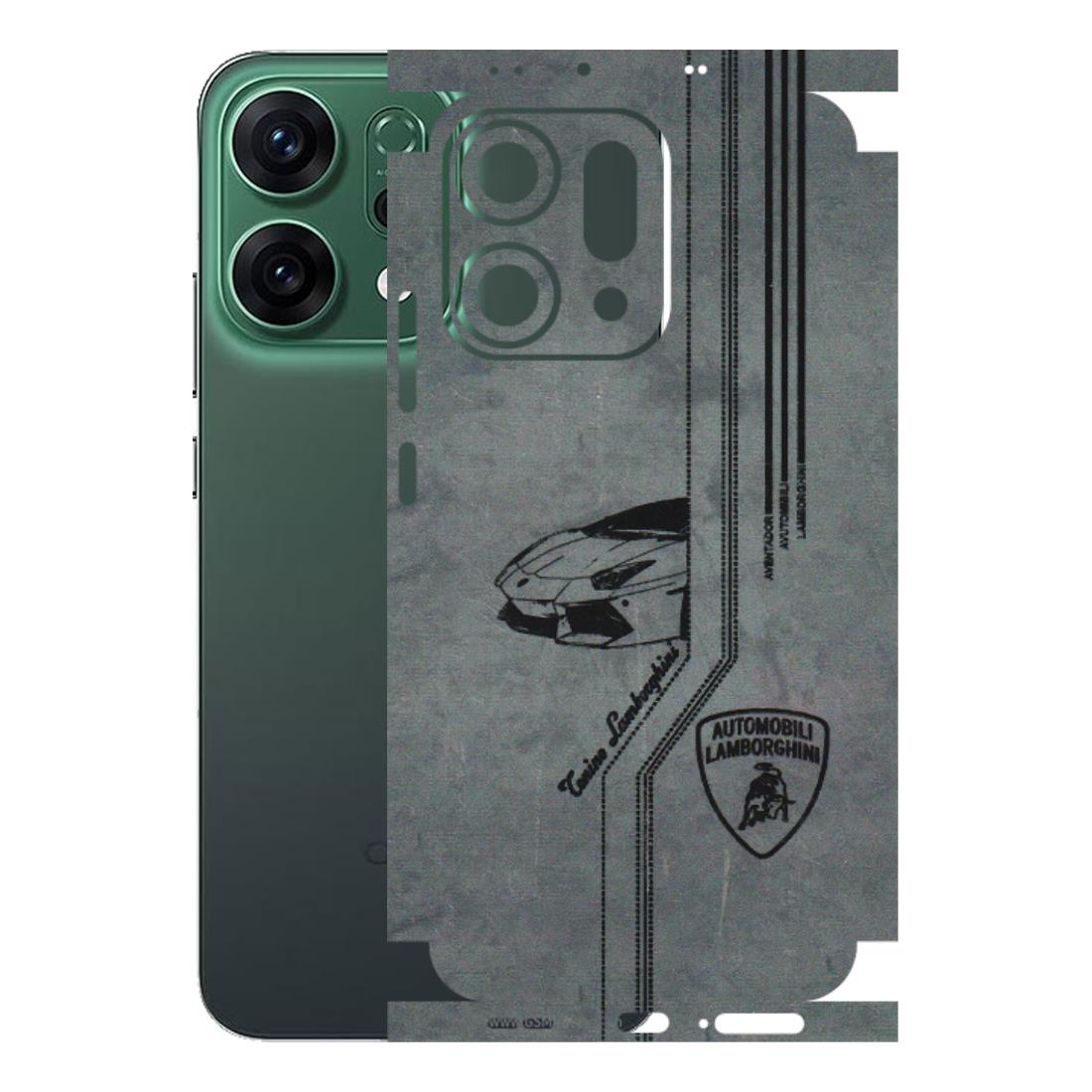 OPPO Phone Skins 2025 (All Models) - New Lamborgini Aventador - 3D Embossed Finish (L-321) Oppo Reno 14 5G