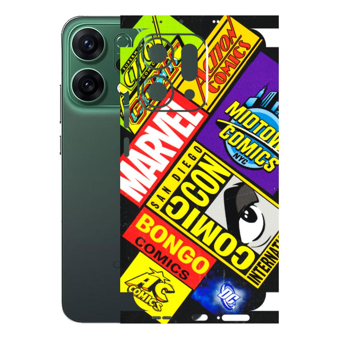 OPPO Phone Skins 2025 (All Models) - Bongo Comic Con - 3D Embossed Finish (L-325) Oppo Reno 14 5G