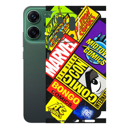 OPPO Phone Skins 2025 (All Models) - Bongo Comic Con - 3D Embossed Finish (L-325) Oppo Reno 14 5G