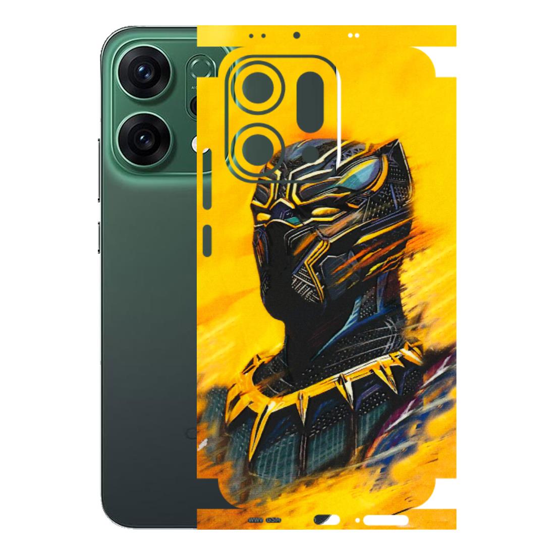 OPPO Phone Skins 2025 (All Models) - Yellow Panther - 3D Embossed Finish (L-54) Oppo Reno 14 5G