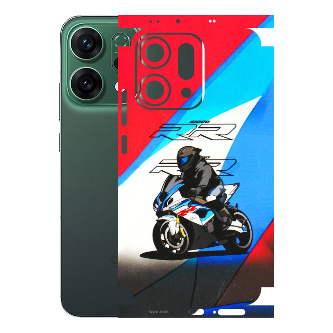 OPPO Phone Skins 2025 (All Models) - Bikers Love - 3D Embossed Finish (L-58) Oppo Reno 14 5G