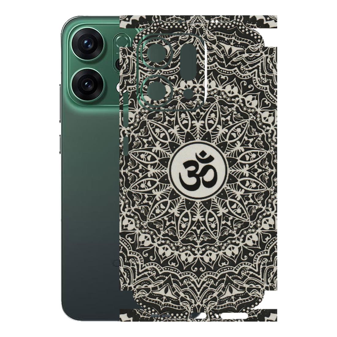 OPPO Phone Skins 2025 (All Models) - Aum Elegant Mandala - 3D Embossed Finish (L-62) Oppo Reno 14 5G