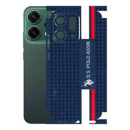 OPPO Phone Skins 2025 (All Models) - US POLO Designer Brand - 3D Embossed Finish (L-65) Oppo Reno 14 5G