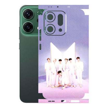 OPPO Phone Skins 2025 (All Models) - BTS - 3D Embossed Finish (L-94) Oppo Reno 14 5G