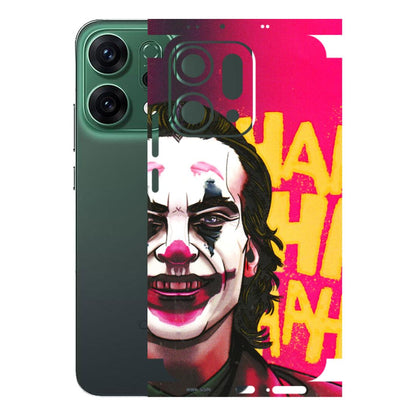 OPPO Phone Skins 2025 (All Models) - Joker Evil Laugh - 3D Embossed Finish (L-97) Oppo Reno 14 5G