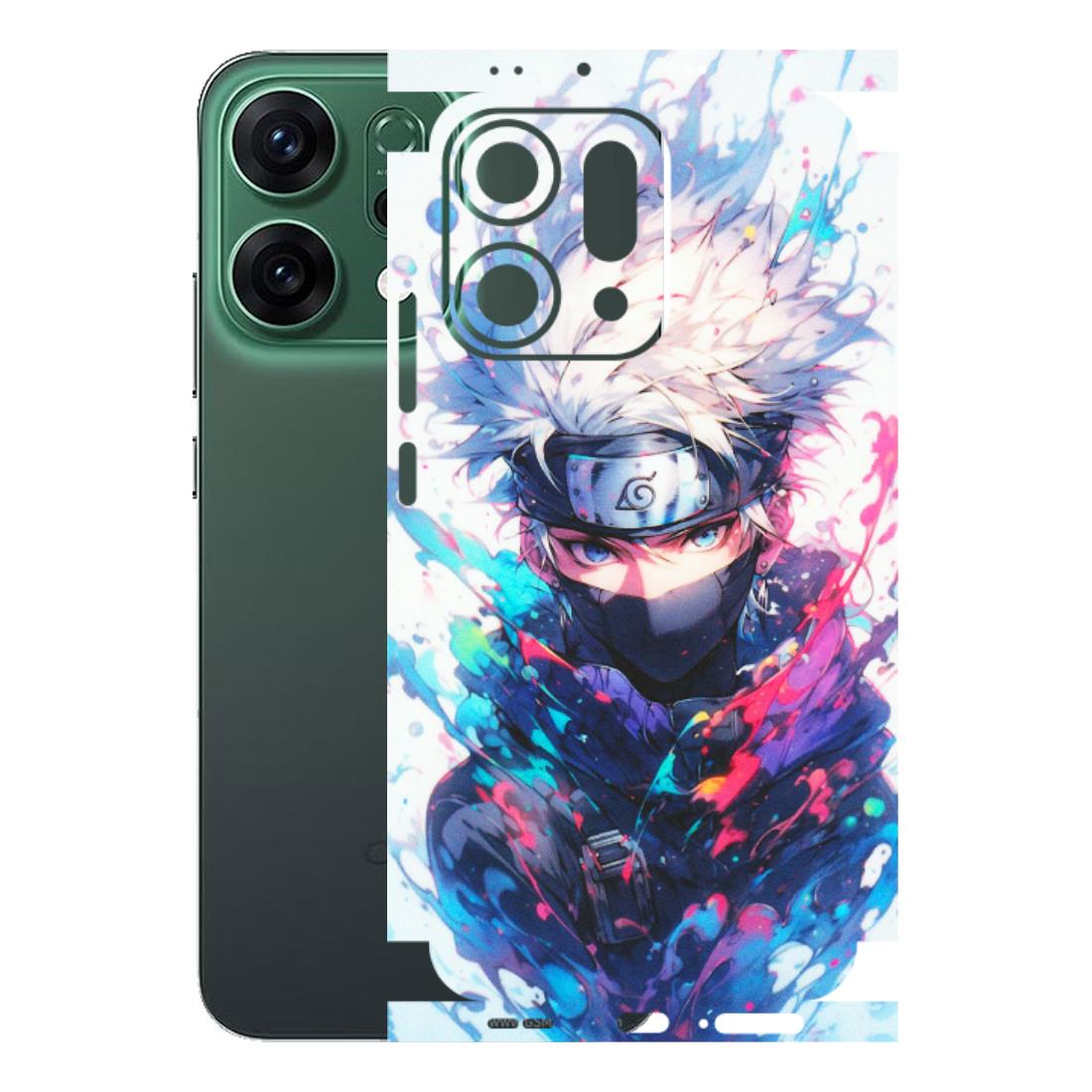 OPPO Phone Skins 2025 (All Models) - Naruto Face Mask - Matte Finish (M-03) Oppo Reno 14 5G