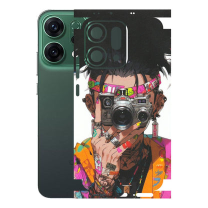 OPPO Phone Skins 2025 (All Models) - Camera Lover Girl - Matte Finish (M-09) Oppo Reno 14 5G