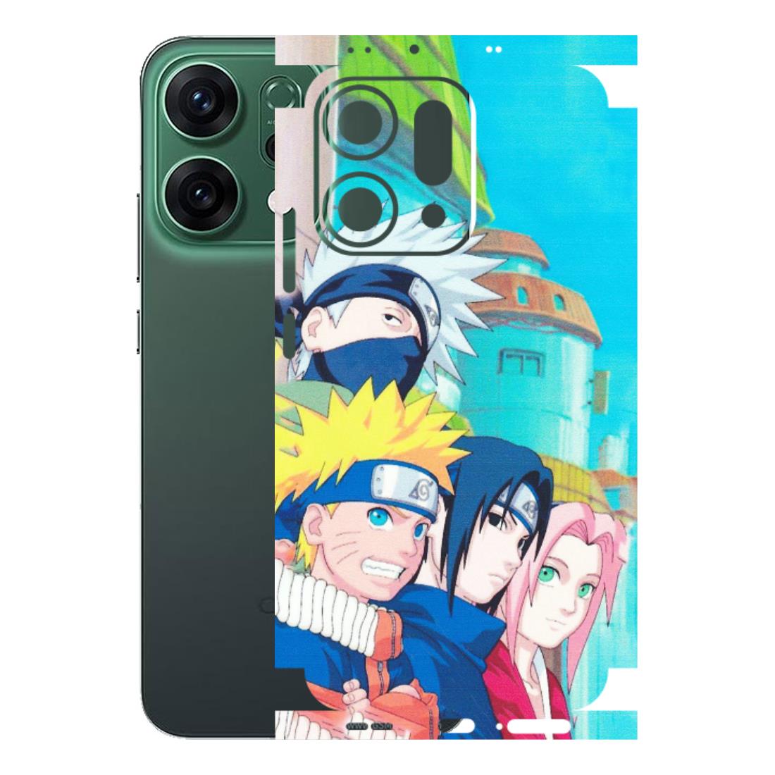 OPPO Phone Skins 2025 (All Models) - Team Minato And Kakashi - Matte Finish (M-101) Oppo Reno 14 5G